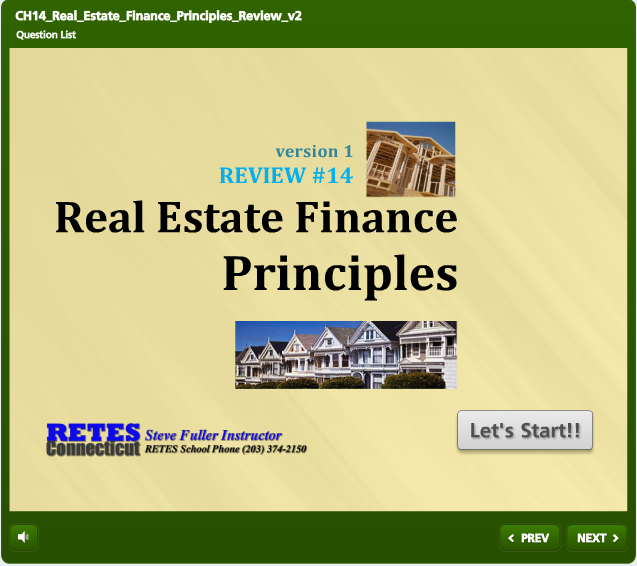 RETES - Real Estate School CT - Chapter Two